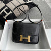 CONSTANCE 18 (MINI) LIZARD LEATHER NOIR WITH GOLD HARDWARE (GHW)