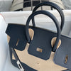 BIRKIN 25 EPSOM LEATHER BLEU NUIT WITH PALLADIUM HARDWARE (PHW)