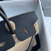 BIRKIN 25 EPSOM LEATHER NOIR (BLACK) WITH PALLADIUM HARDWARE (PHW)