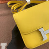 CONSTANCE 18 (MINI) EPSOM LEATHER JAUNE DE NAPLES WITH PALLADIUM HARDWARE (PHW)