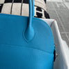 BOLIDE 31 CLEMENCE LEATHER BLEU ZANZIBAR WITH PALLADIUM HARDWARE (PHW)