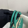 BIRKIN 25 OSTRICH LEATHER VERT VERTIGO WITH PALLADIUM HARDWARE (PHW)